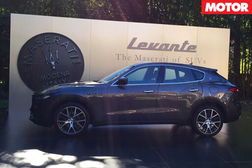 Maserati Levante diesel side