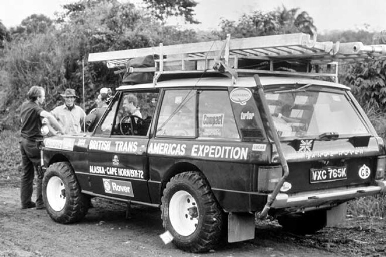 Range Rover British Trans-America Expedition