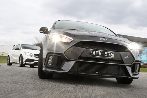 Ford Focus RS500 driving