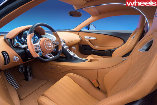 Bugatti -Chiron -interior