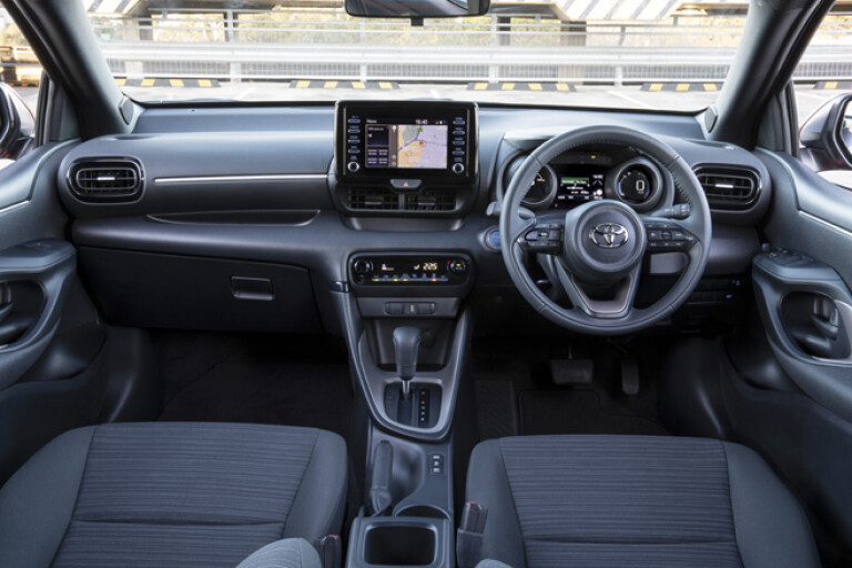 2021 Toyota Yaris SX Hybrid interior