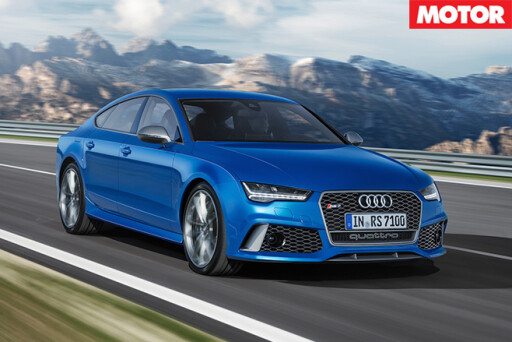 Audi rs7 performance front