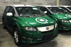 BYD electric cars