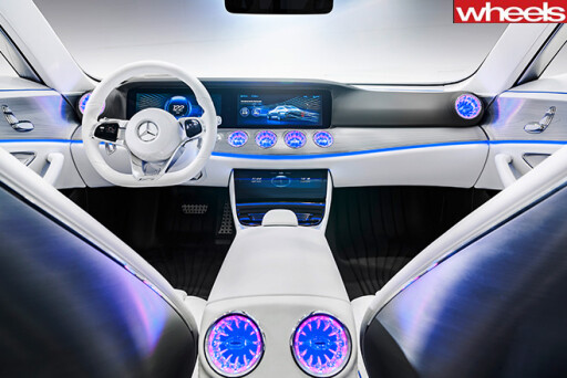 Mercedes -Concept -IAA-shape -shifting -coupe -interior