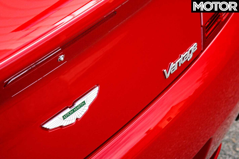 2007 Aston Martin V 8 Vantage Roadster Rear Badge Jpg