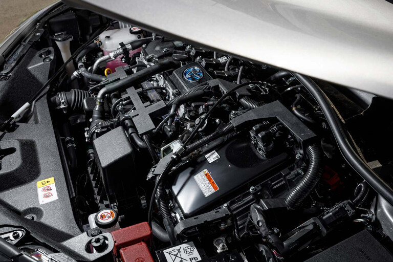Toyota C-HR engine bay