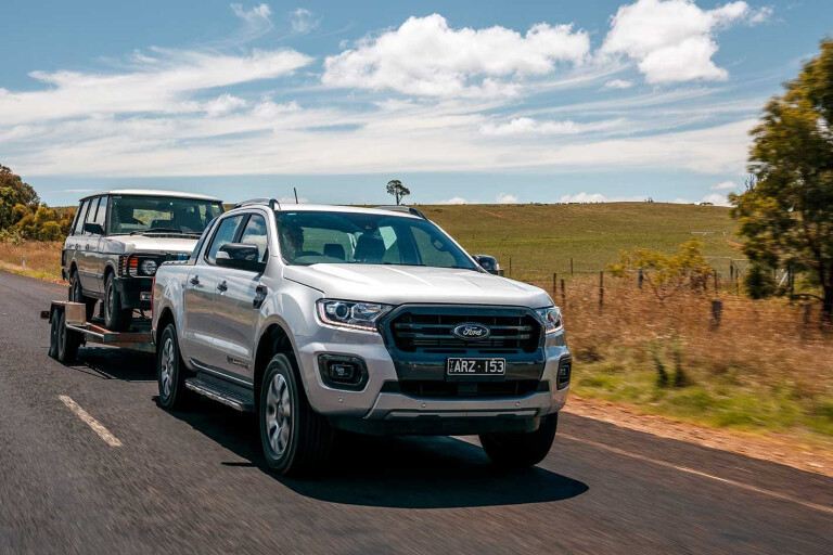 Ford Ranger towing