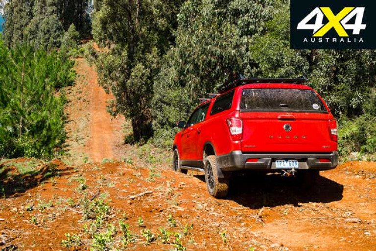 Ssangyong Musso XLV 4 X 4 Track Jpg