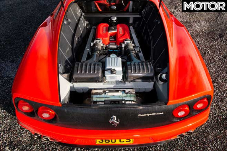 Ferrari 360 Challenge Stradale Engine Jpg