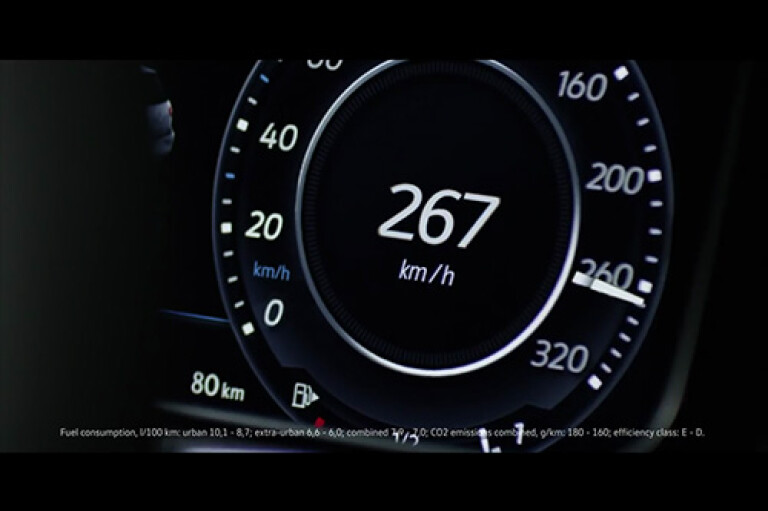 Volkswagen Golf R Performance Speedometer Jpg