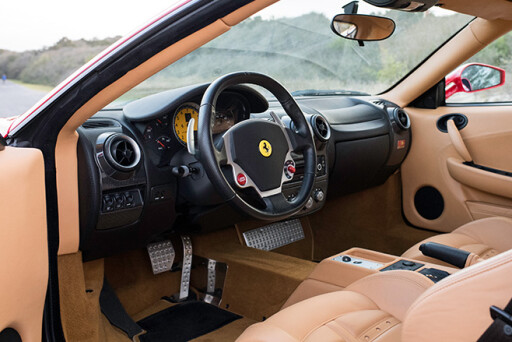 Donald Trumps Ferrari F430 F1 interior