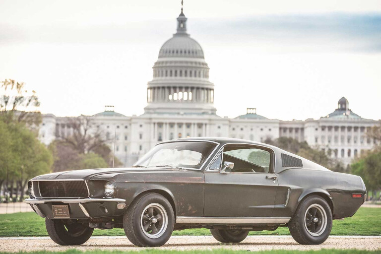 1968 Bullitt Mustang GT hero car auction