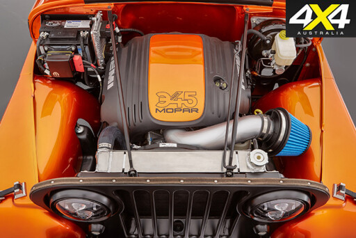 Jeep Wrangler CJ66 showcases new Mopar Engine Kit