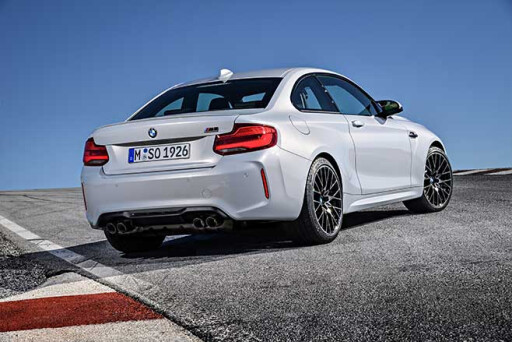 BMW M2 Competition rear