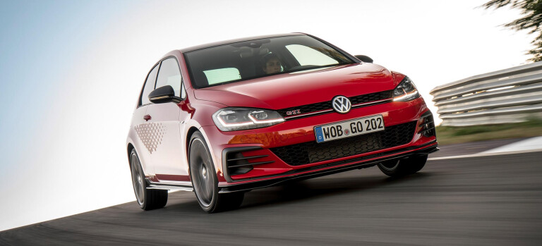 Volkswagen Golf GTI TCR launched overseas news