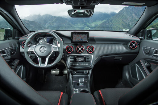 Mercedes A45 AMG interior.jpg