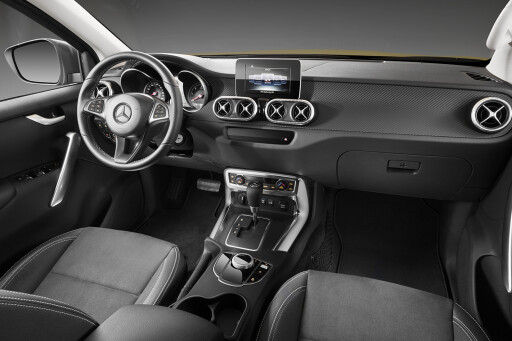 Mercedes-Benz X Class ute interior