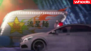 Mercedes-Benz A-class japan anime movie video, cartoon