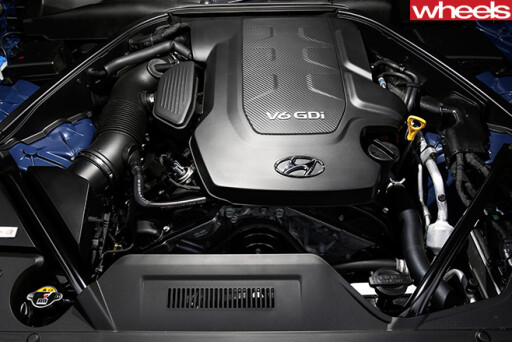 Hyundai -Genesis -V6-Engine
