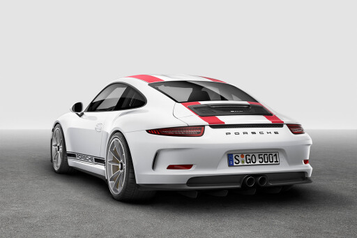Porsche -911-R-rear