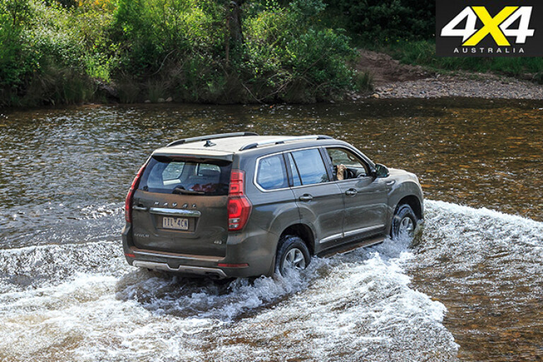 Haval H9 water fording