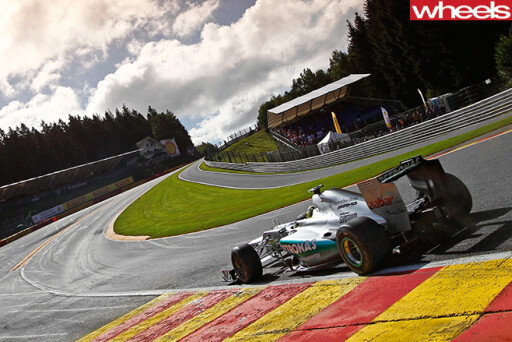 Formula -One -driver -Nico -Rosberg -F1-track