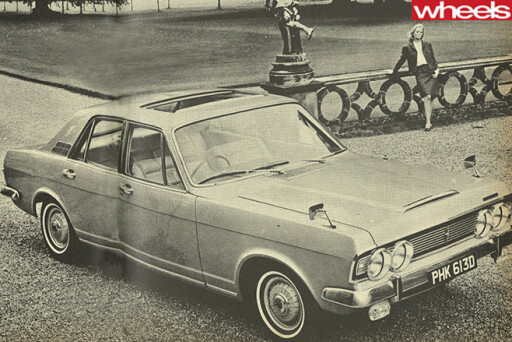 Older -car -1966-front -top