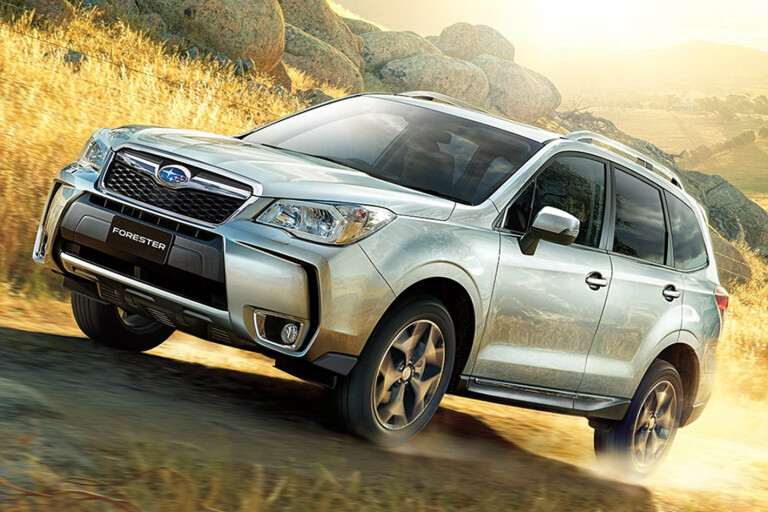 Subaru Forester Front Side Driving Jpg
