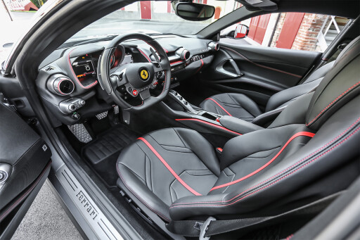 Ferrari 812 interior