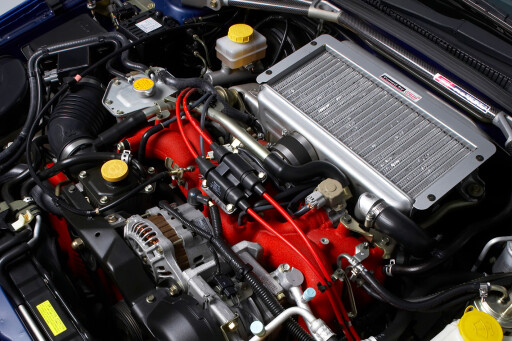 1999 Subaru WRX STi 22B engine