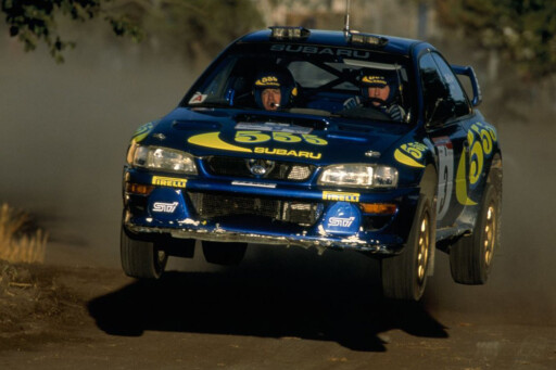 1999 Subaru WRX STi 22B Rally car
