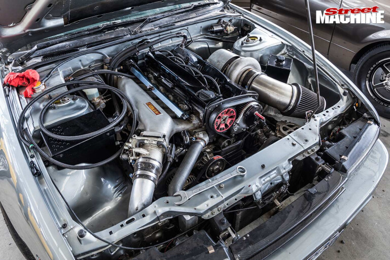Nissan Silvia engine bay