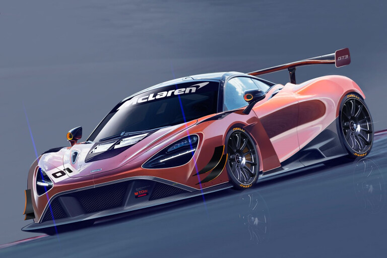 McLaren 720S GT3 sketch