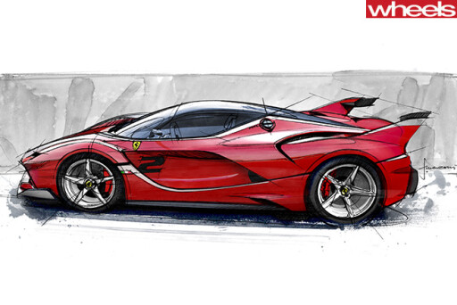 Ferrari -FXXK-Fm -design -concept