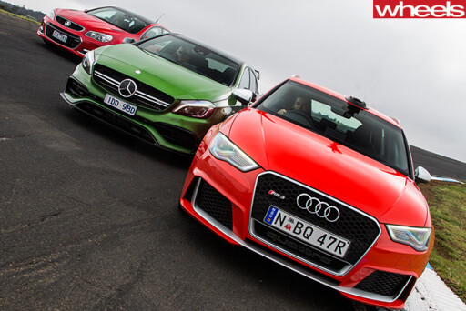 Audi -Mercedes -Commodore -group