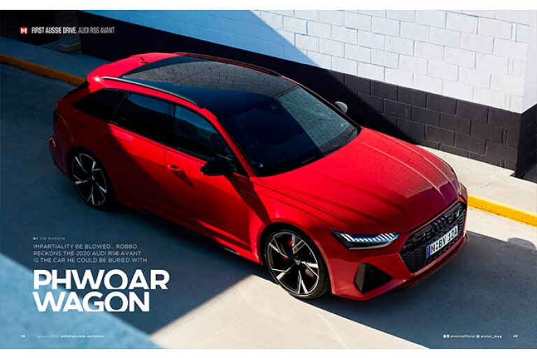 Audi RS6 MOTOR Magazine