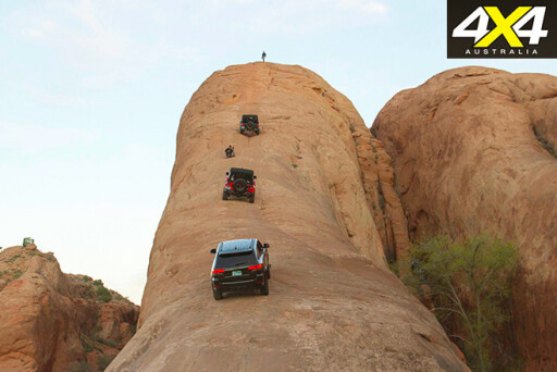 Anniversary Jeeps tackle the Lion’s Back