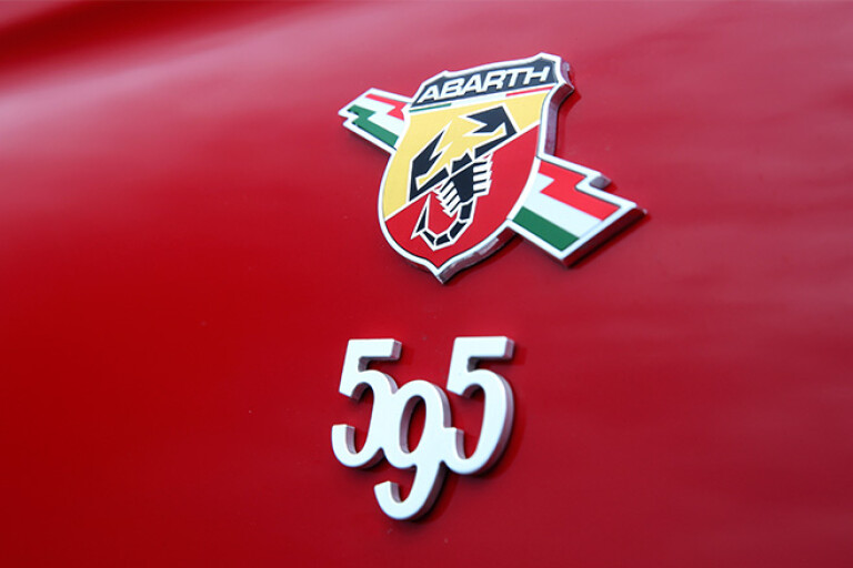 Fiat Abarth 595 badge