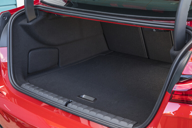BMW 2 Series Gran Coupe luggage area