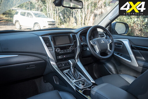 Mitsubishi Pajero Sport GLS interior