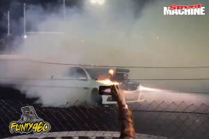 VF Commodore NUTTR burnout nw