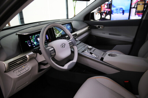 Hyundai fuel cell SUV interior