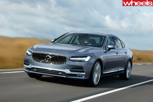 Volvo -S90-front -side -Headlights