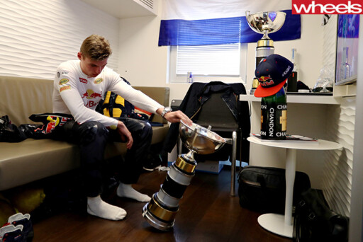 Max -Verstappen -Red -Bull -trophy