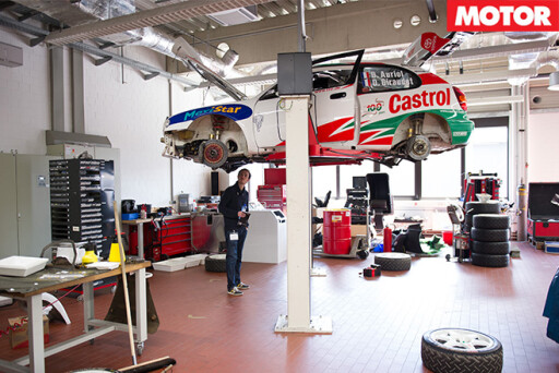 Toyota Motorsport garage