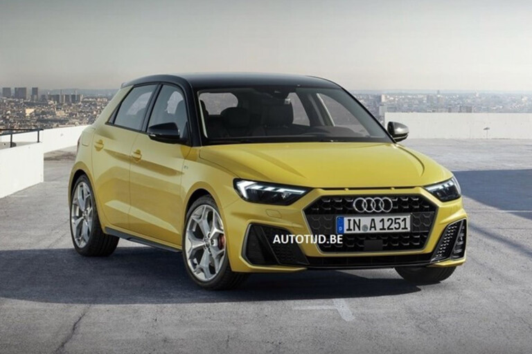 Audi A 1 Front Yellow Jpg