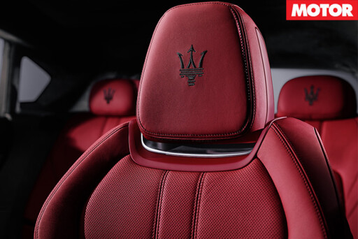Maserati Levante S seats