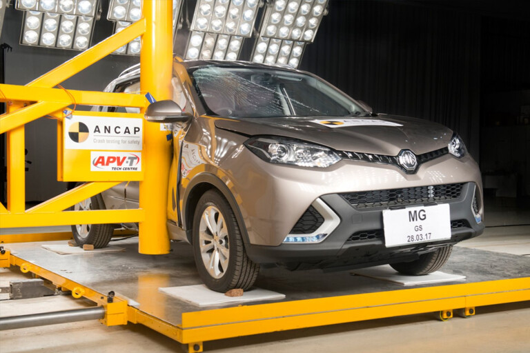 MG GS becomes first Chinese-made car to earn top crash rating