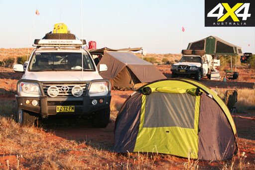 Malamoo tent in outback