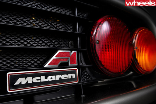 Mc Laren -F1-badge